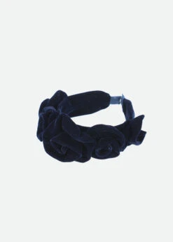 Rosie Alice Band Navy -Angels-Face Shop Rosie Headband Navy Side