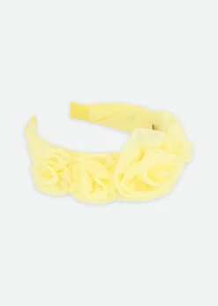 Rosie Tulle Aliceband Sherbert -Angels-Face Shop Rosie Headband Sherbert Side