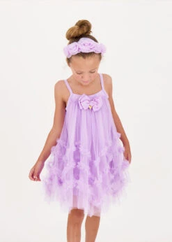 Rosie Tulle Aliceband Lilac -Angels-Face Shop Rosie Aliceband Lilac Lifestyle
