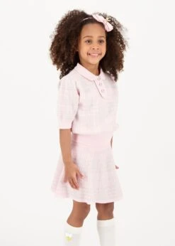 Rosina Knitted Co-ord Fairy Pink -Angels-Face Shop Rosina Set Fairy Pink Lifestyle 1