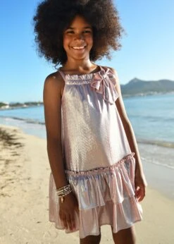 Rosemary Dress Pink Metallic -Angels-Face Shop Rosmary Dress Pink Campaign fb3fe414 c187 4212 9202 c16fa03cd4b2