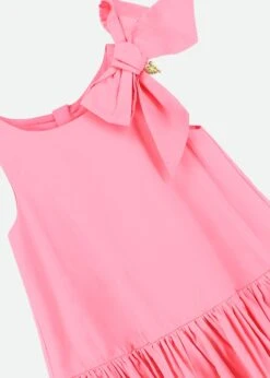 Roula Cotton Dress Begonia Pink 8 Roula Cotton Dress Begonia Pink -Angels-Face Shop Roula Dress Begonia Detail