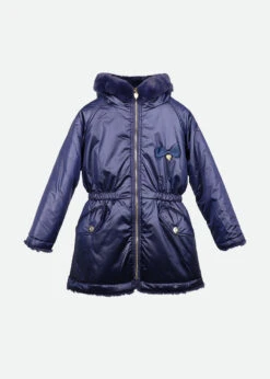 Roxanne Reversible Coat Navy