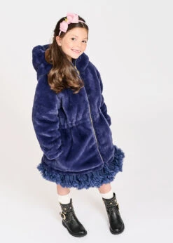 Roxanne Reversible Coat Navy 7 Roxanne Reversible Coat Navy -Angels-Face Shop Roxanne Coat Navy 9