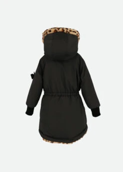 Roxy Reversible Coat Black -Angels-Face Shop Roxy Reversible Coat Black Back