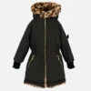 Roxy Reversible Coat Black