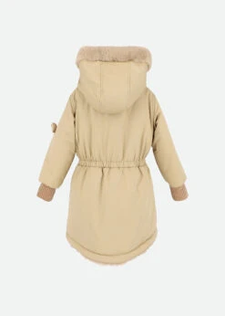Roxy Reversible Coat Sand -Angels-Face Shop Roxy Reversible Coat Sand Back