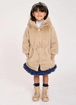 Roxy Reversible Coat Sand -Angels-Face Shop Roxy Reversible Coat Sand Lifestyle