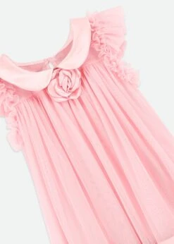 Rozzy Tulle Dress Fairy Pink 8 Rozzy Tulle Dress Fairy Pink -Angels-Face Shop Rozzy Dress Pink Detail