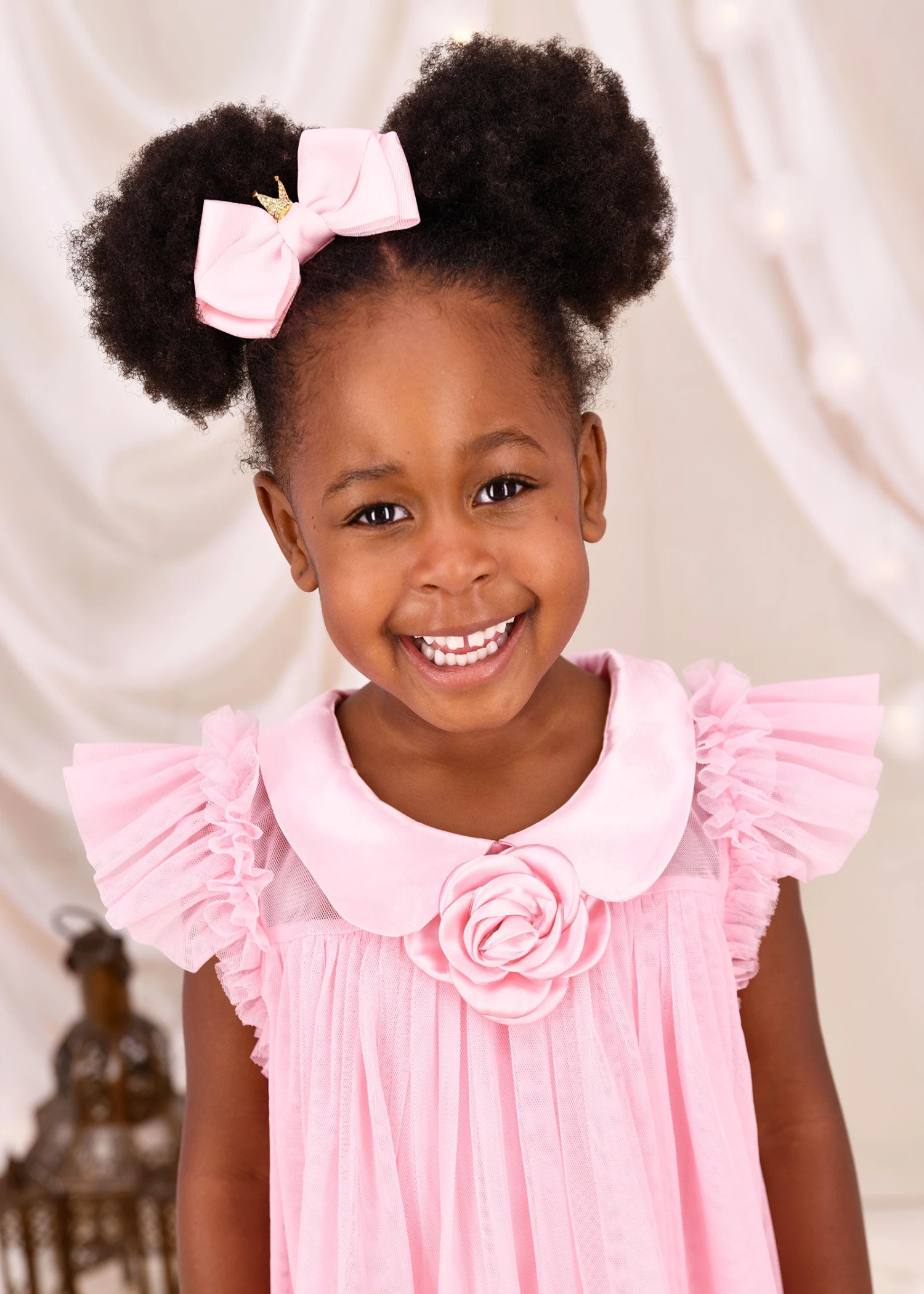 Rozzy Tulle Dress Fairy Pink 3 Rozzy Tulle Dress Fairy Pink - Image 3