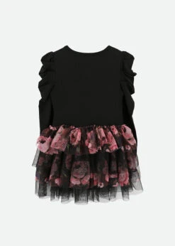 Sakura Kew Dress Black -Angels-Face Shop Sakura Kew Dress Black Back
