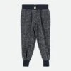 Samira Glitter Sweat Jogger Navy