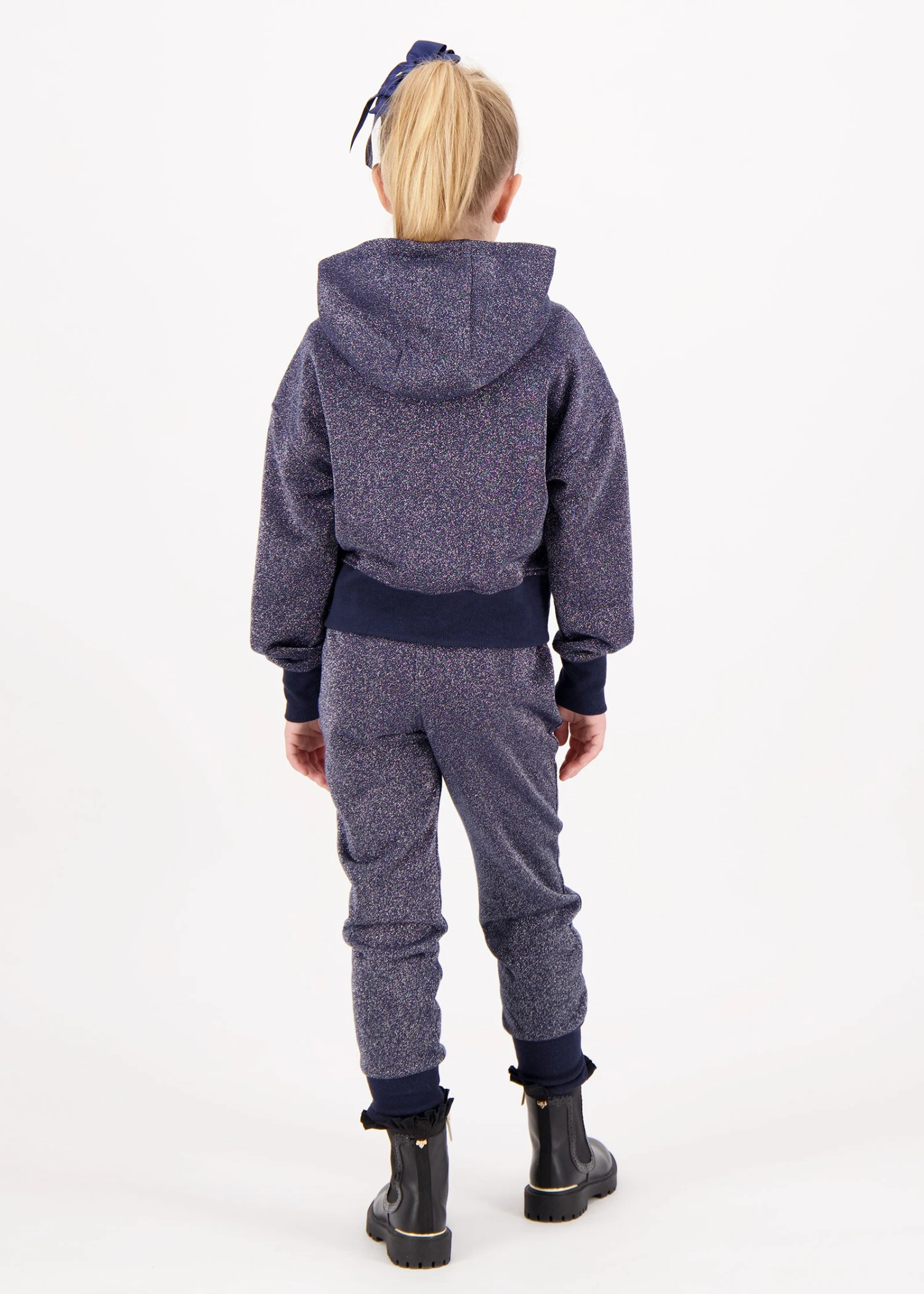 Samira Glitter Sweat Jogger Navy 4 Samira Glitter Sweat Jogger Navy - Image 4