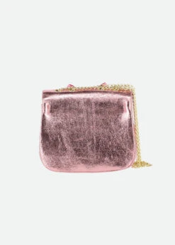Skyla Metallic Bag Pink -Angels-Face Shop Skyla Bag Pink Back