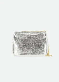Skyla Metallic Bag Silver -Angels-Face Shop Skyla Silver Back
