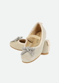 Sofia Diamante Bow Pumps Gold -Angels-Face Shop Sofia Pump Gold Top