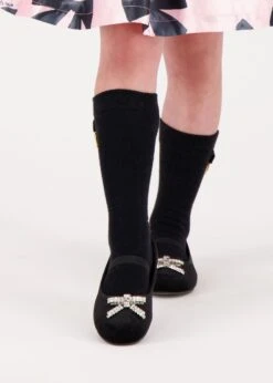 Sofia Diamante Bow Pumps Black -Angels-Face Shop Sofia Pumps Black Lifestyle