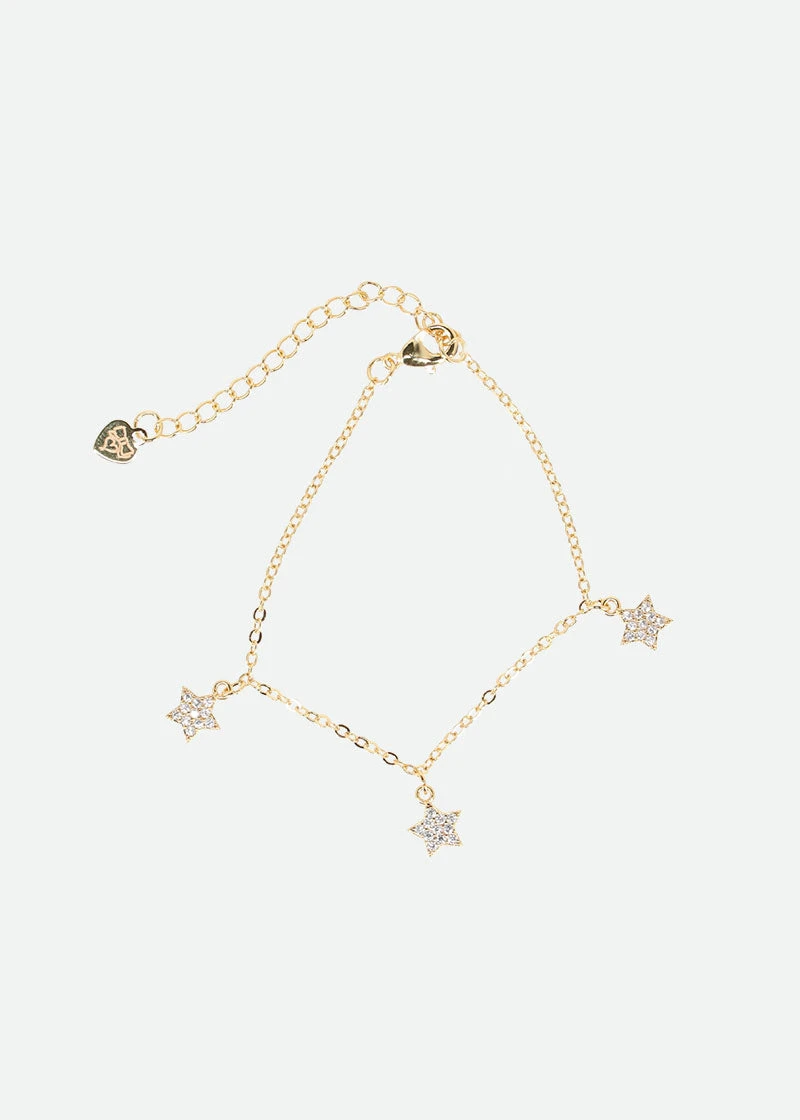 Star Bracelet Gold 1 Star Bracelet Gold