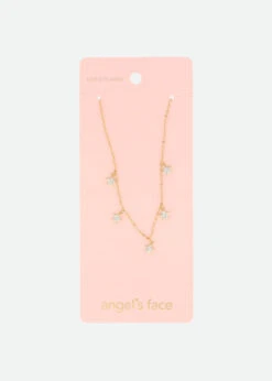Star Necklace Gold -Angels-Face Shop Star Necklace Gold Fron2