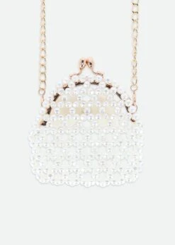 Sweetie Pearl Bag Snowdrop -Angels-Face Shop Sweetie Bag Snowdrop Back