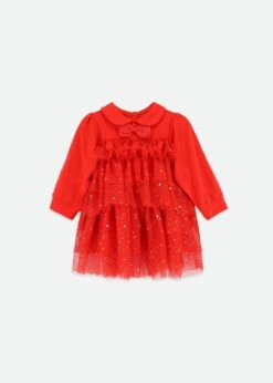 Tallulah Baby Dress Fiery Red