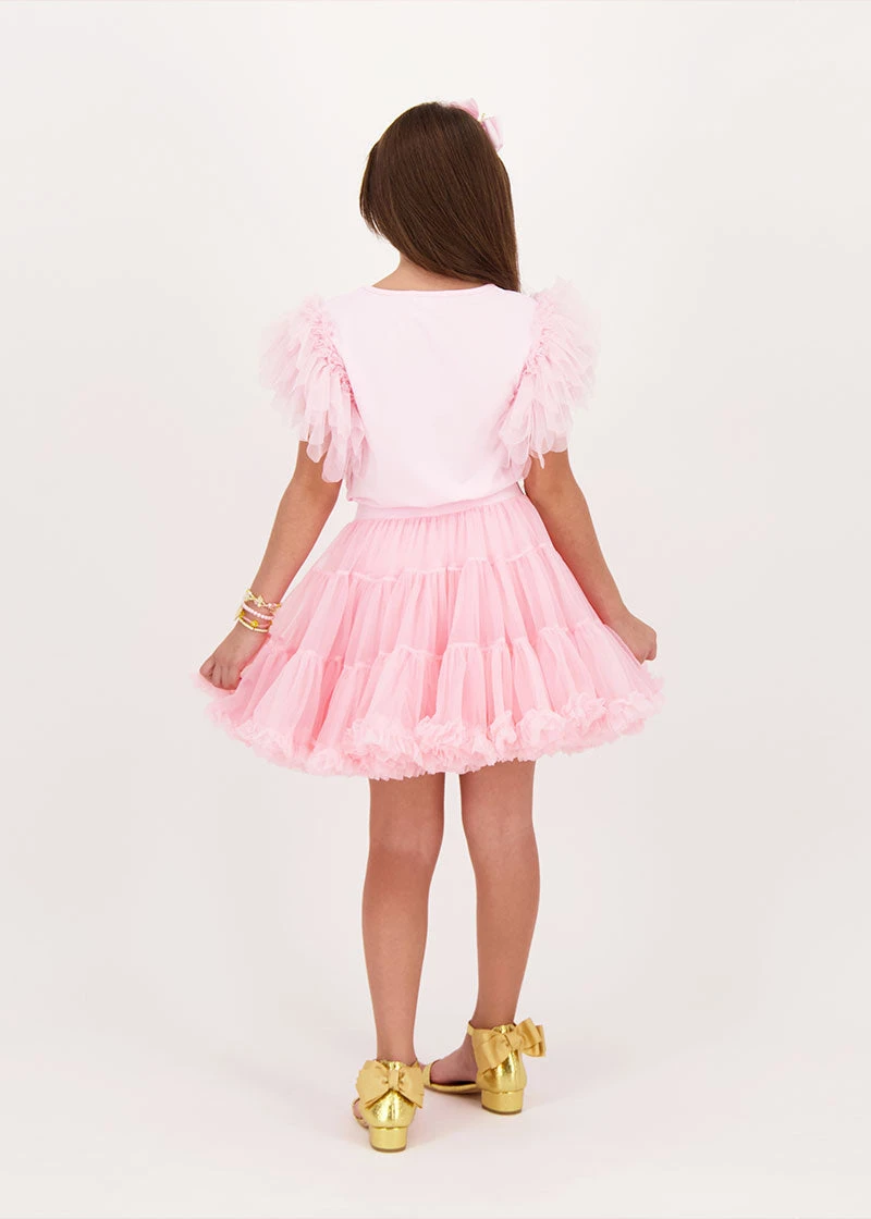 6th Birthday Top Fairy Pink 4 6th Birthday Top Fairy Pink - Image 4