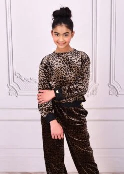 Teskey Leopard Top And Trouser Set Black -Angels-Face Shop Teskey Set Leopard Lifestyle 1 ea81a360 6d08 4673 aaf9 948132e45883