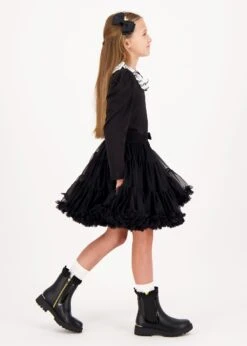 Thelma Pleated Collar Top Black -Angels-Face Shop Thelma Top Black Lifestyle 1 03411775 6d02 476b ac96 c9fba1c6da50