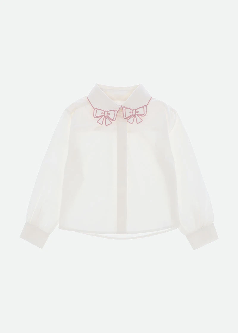 Trudie Blouse White/Rose 1 Trudie Blouse White/Rose