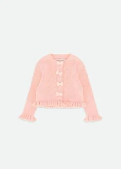 Tyler Baby Knitted Cardigan Peach