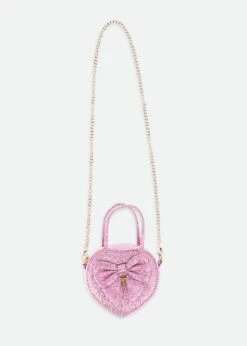 Valerie Metallic Jacquard Bag Orchid Pink 7 Valerie Metallic Jacquard Bag Orchid Pink -Angels-Face Shop Valerie Bag Pink Long