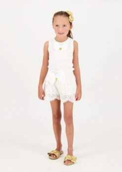 Virginia Vest Top Snowdrop -Angels-Face Shop Vest Top Snowdrop Lifestyle