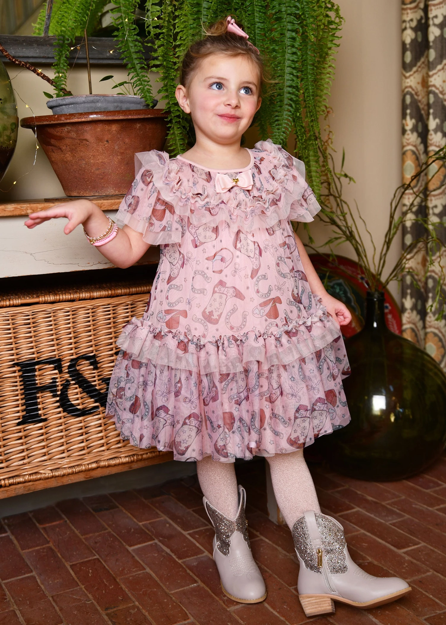 Victoria Rodeo Tulle Dress Blush Pink 2 Victoria Rodeo Tulle Dress Blush Pink - Image 2