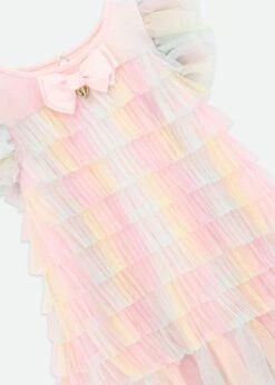 Waterfall Tulle Dress Rainbow -Angels-Face Shop Waterfall Dress Rainbow Detail