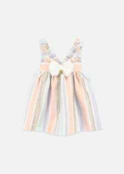 Wave Stripe Jacquard Top Gold Multi