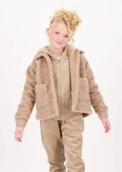 Whistler Fleece Jacket Sand -Angels-Face Shop Whistler Jacket Sand Lifestyle