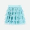 Yara Sparkle Skirt Porcelain Blue