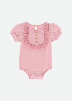 Yaz S/S Babygrow Tea Rose