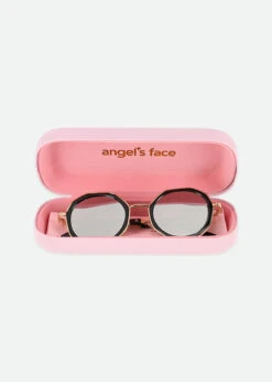 Yoko Sunglasses Black 7 Yoko Sunglasses Black -Angels-Face Shop Yoko Black Case