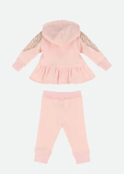 Zeta Baby Tracksuit Ballet Pink -Angels-Face Shop Zeta Baby Tracksuit Ballet Pink Flat Back
