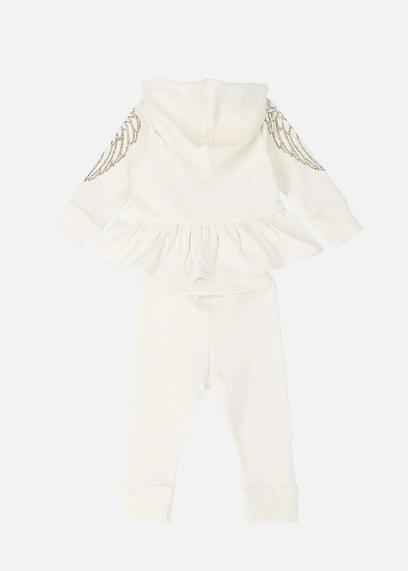Zeta Baby Tracksuit Snowdrop 2 Zeta Baby Tracksuit Snowdrop - Image 2