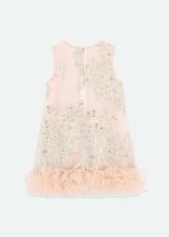 Zora Tulle Dress Blush Pink -Angels-Face Shop Zora Dress Blush Back